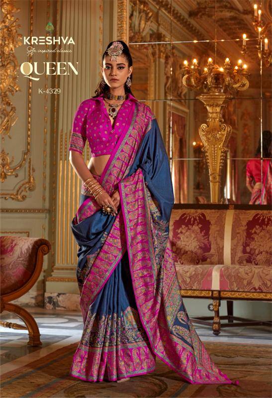 Kreshva queen Saree wholesalers in Hyderabad